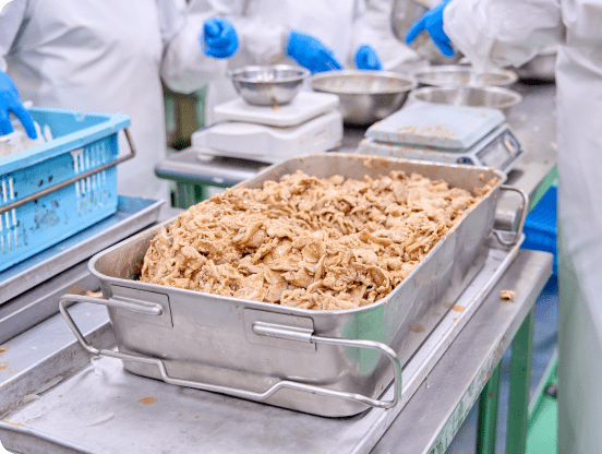 製造された冷凍惣菜